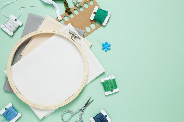 Zestaw do haftu z muliną